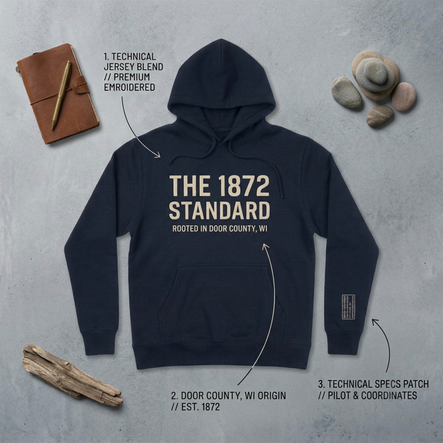 The "Fogbound" Heavyweight Hoodie