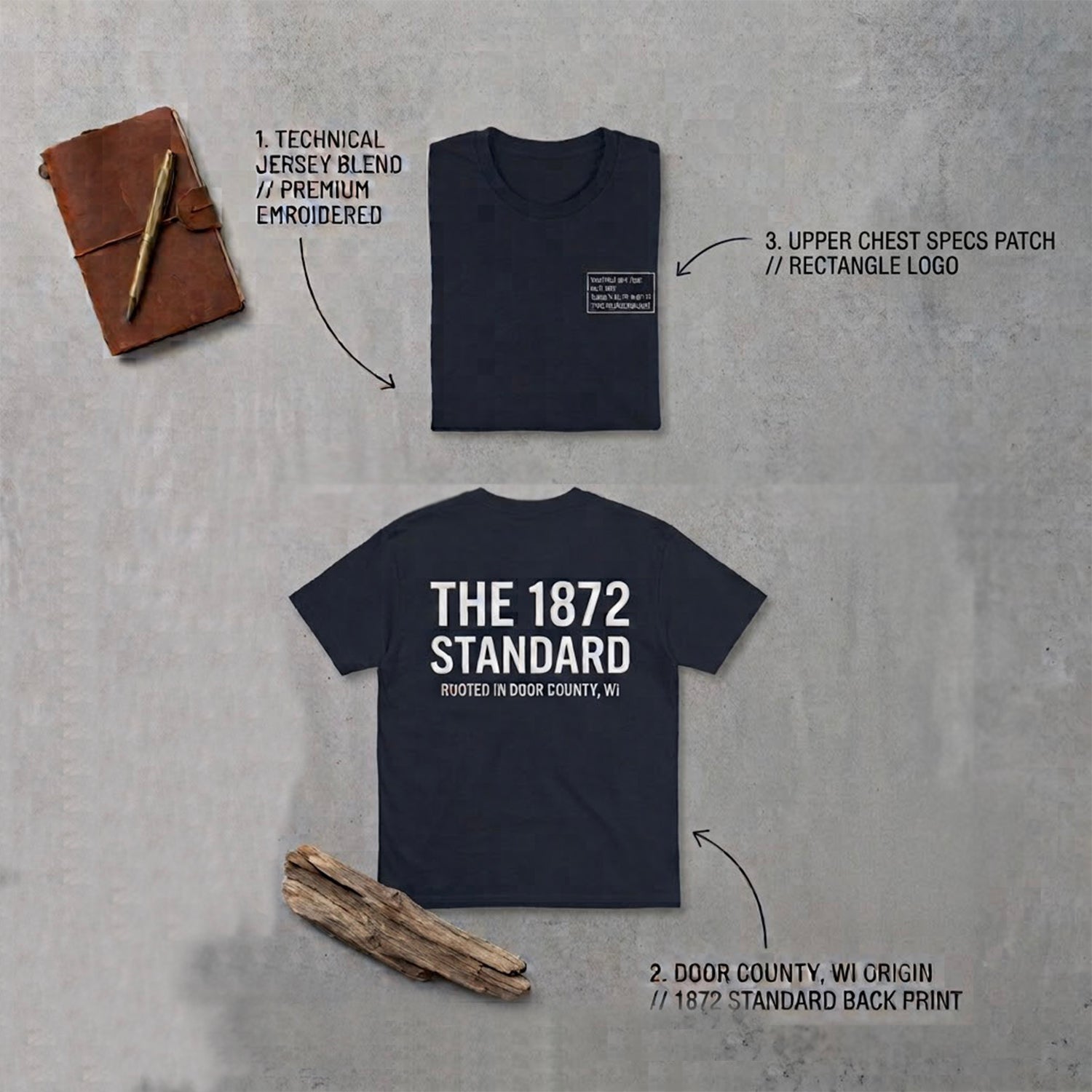 The Pilot Island Field Tee